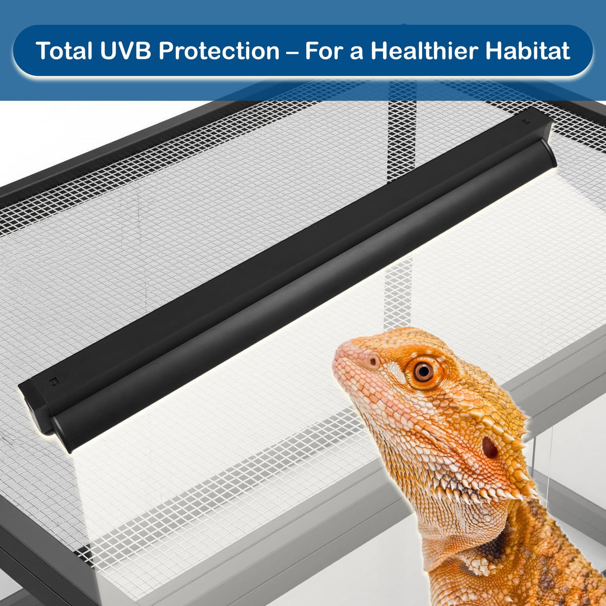 24W 10.0 UVB Reptile Light Fixture Kit P615