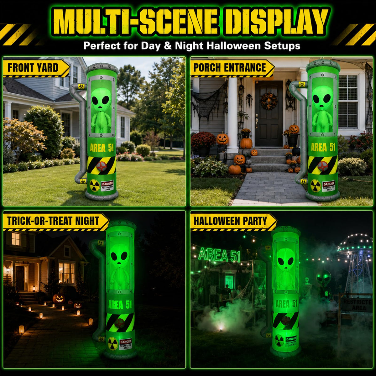 8FT Inflatable Outdoor Decoration with LEDs G67269