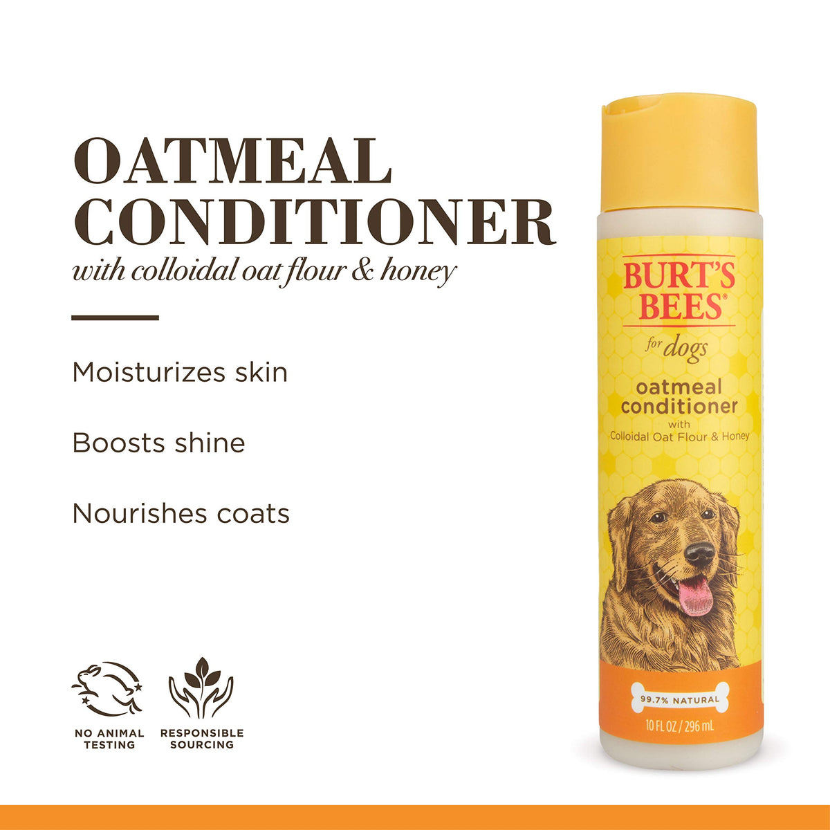 Fragrance-Free Oatmeal Dog Conditioner 10 Fl Oz X6540