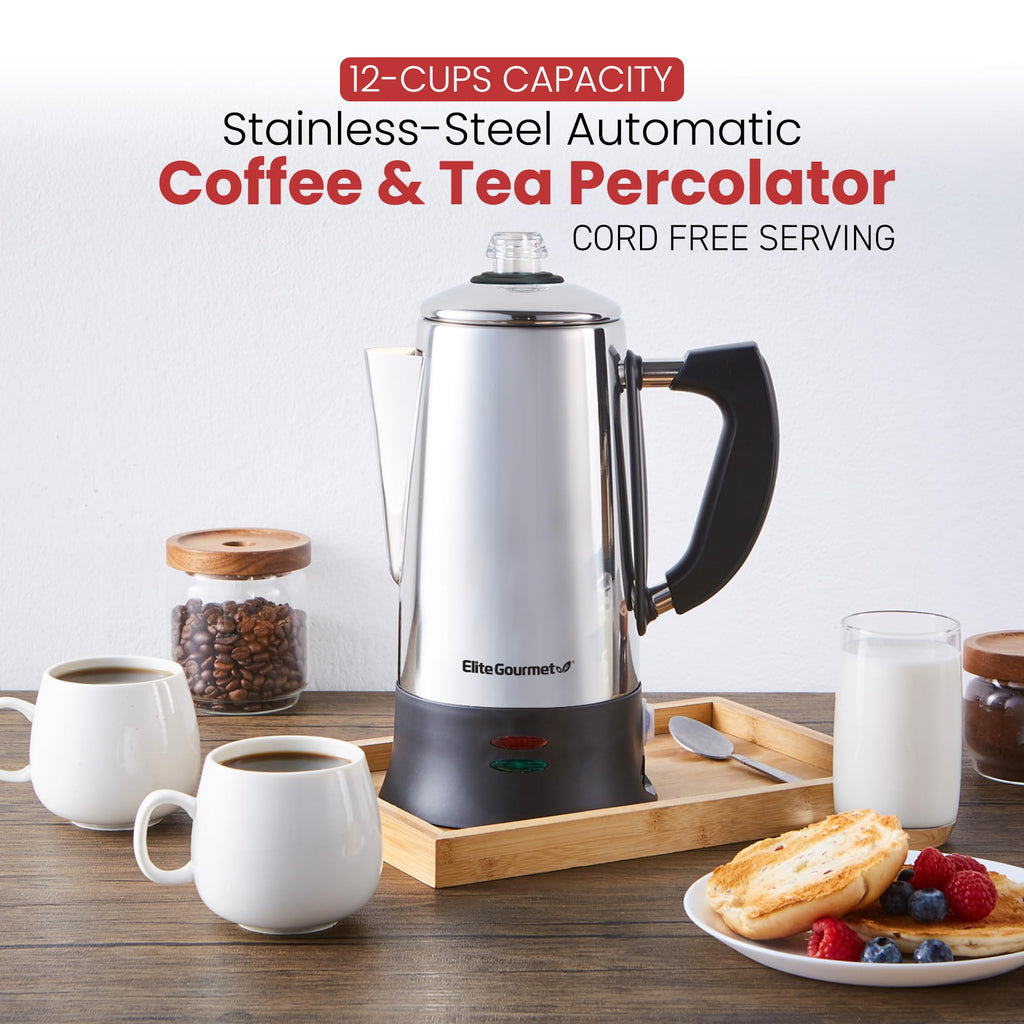 12-Cup Electric Coffee Percolator E7229