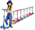 3-Wheel Kids Scooter with Wheel Lights, Adjustable Handlebar K61016