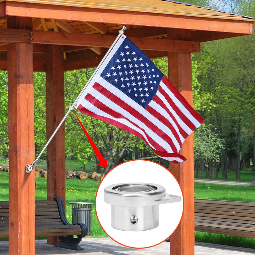 Heavy Duty T304 Stainless Steel Flag Pole Kit L754