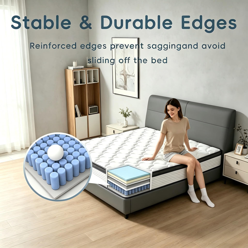 Full Size 12 inch Hybrid Mattress I612436