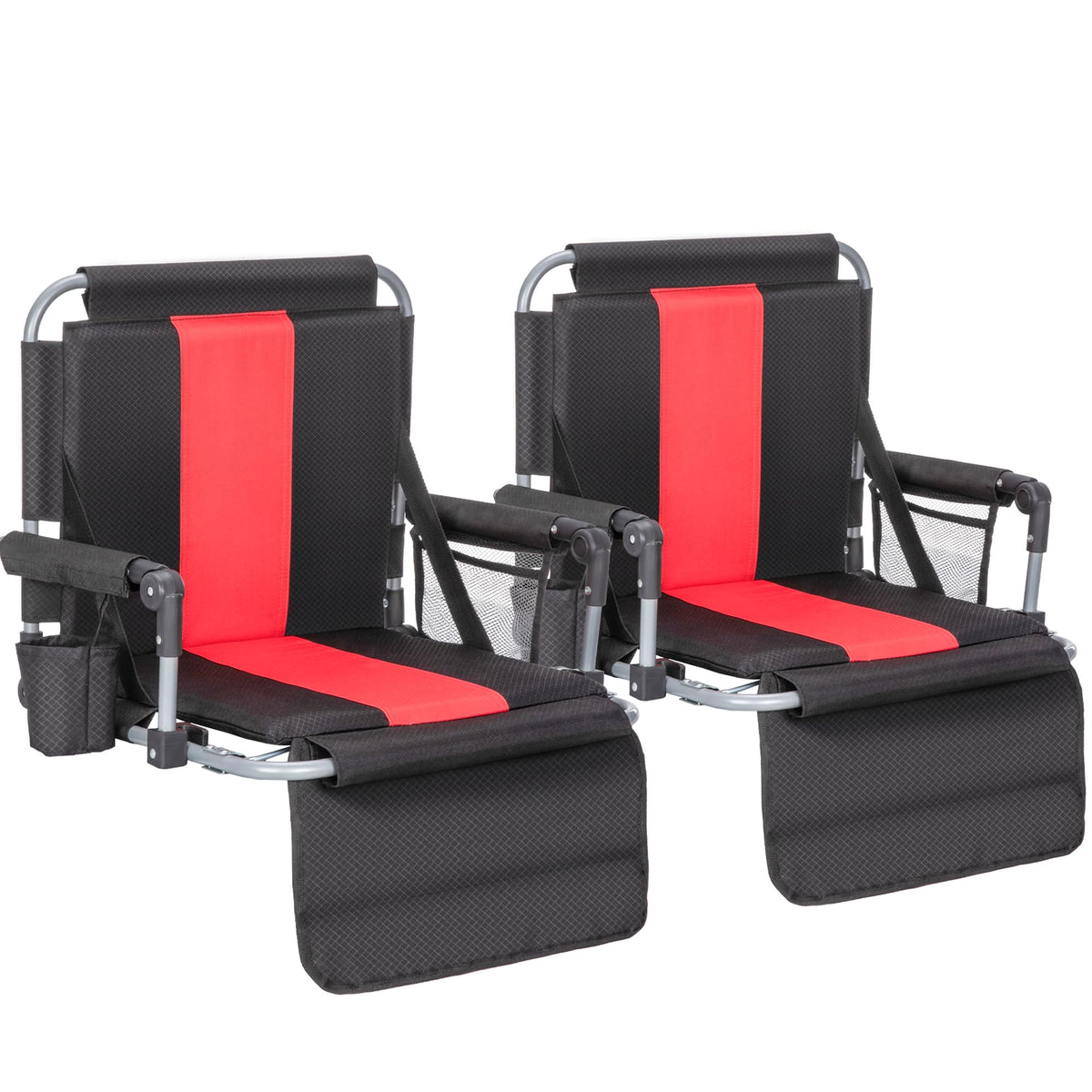 Extra Wide Padded Stadium Seats with Back Support X796256