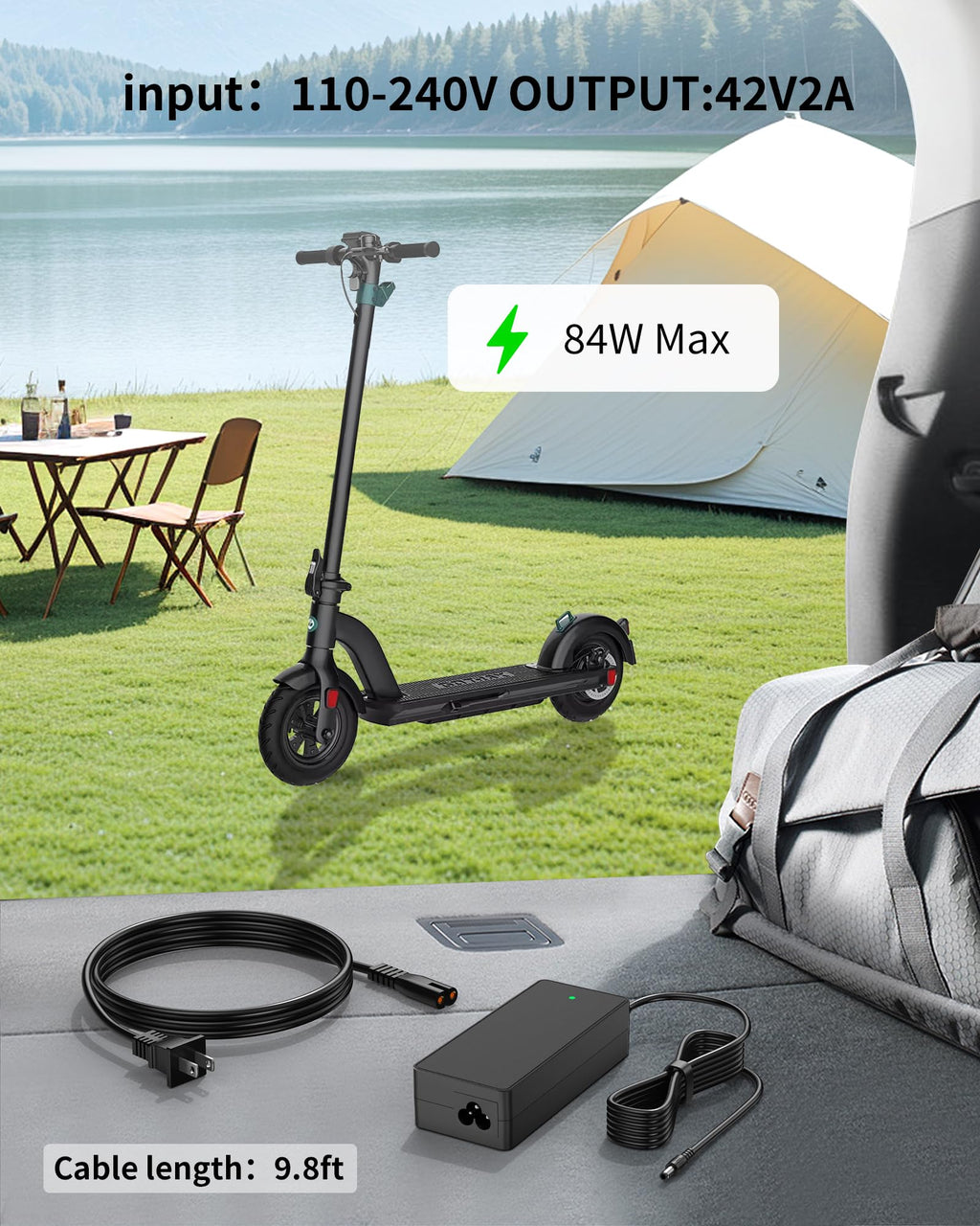 42V 2A Charger for Electric Scooters K36245