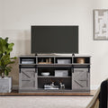 65" Grey TV Stand with Sliding Doors T723
