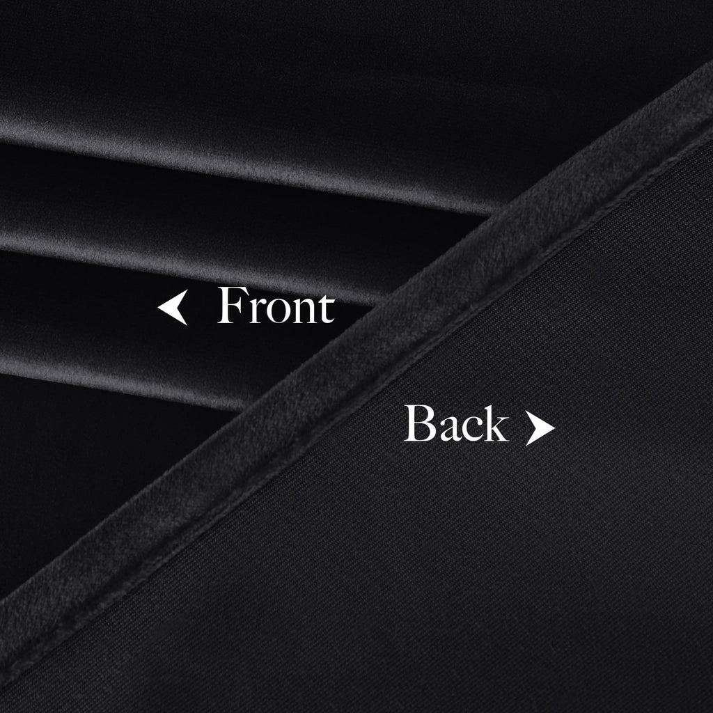 Black Out Velvet Curtains 108 inches Long Q411339