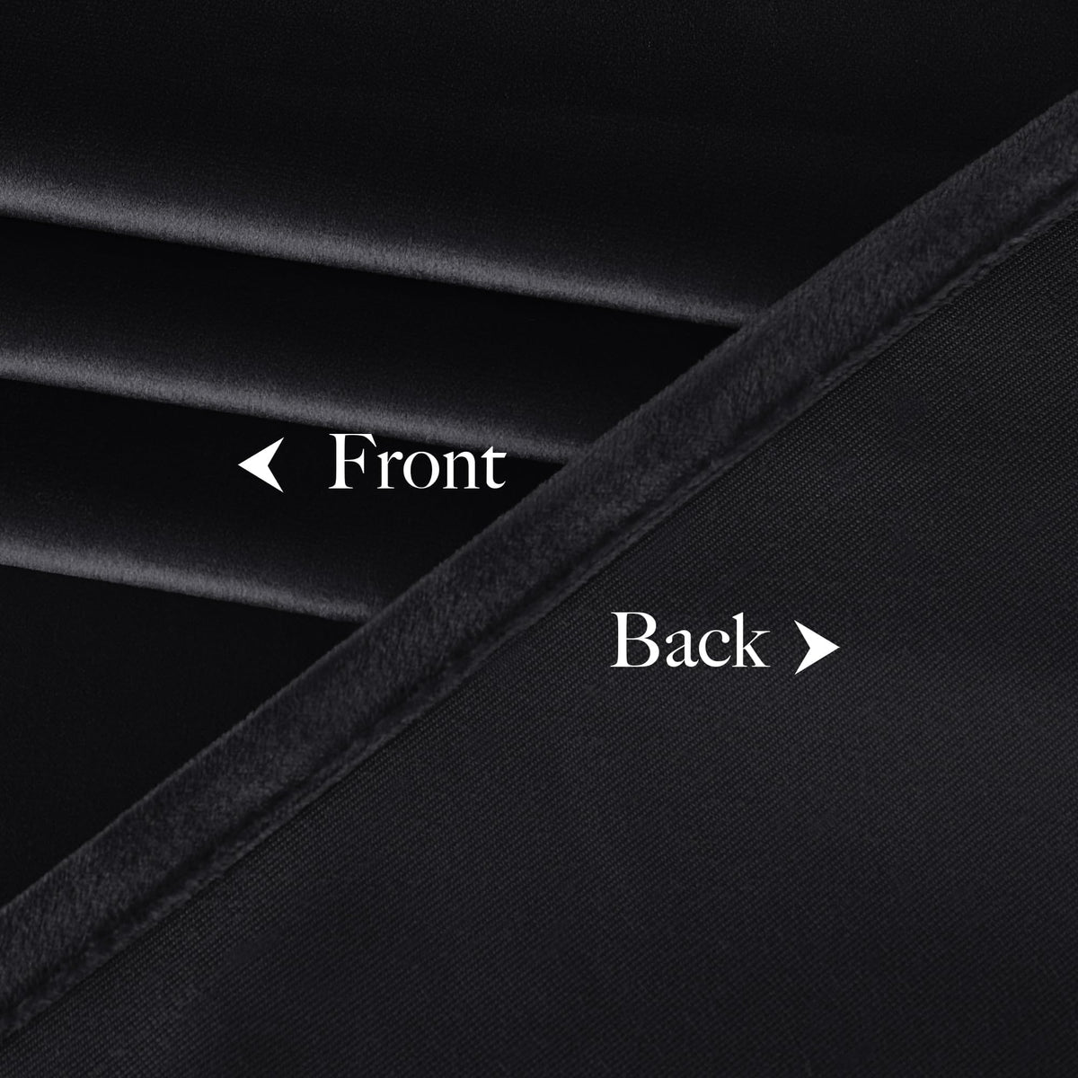 Black Out Velvet Curtains 108 inches Long Q411339
