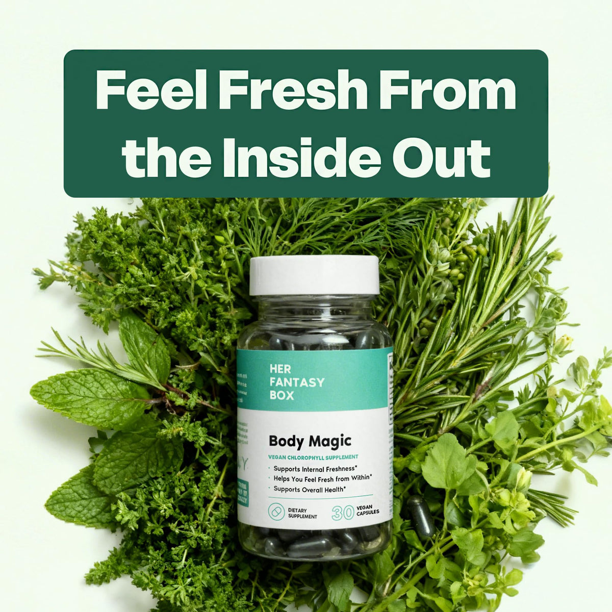Chlorophyll Capsules 30 Capsules 200 mg S6779