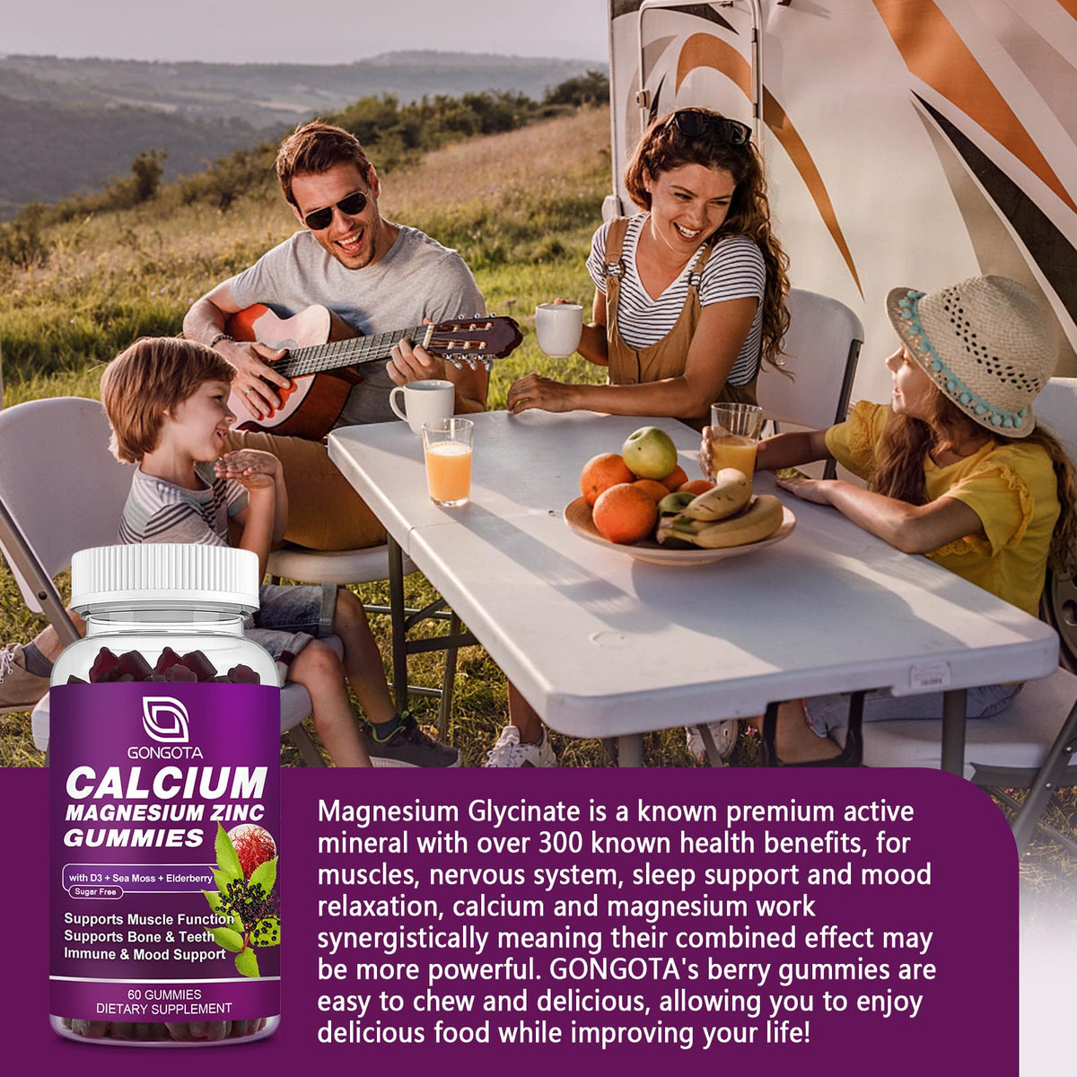 Calcium Magnesium Zinc with Vitamin D3 60 Count R495429