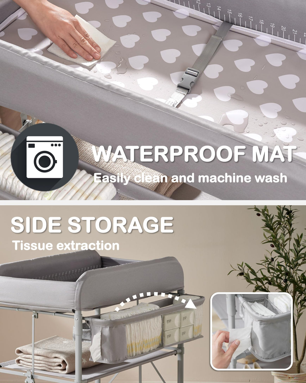 Portable Baby Changing Table T7159