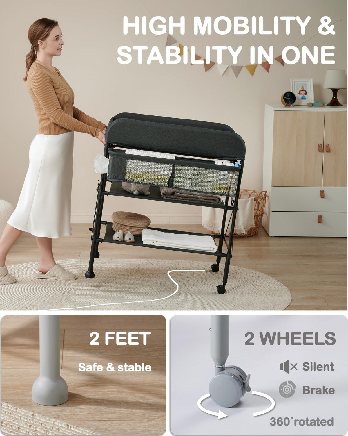 Portable Baby Changing Table T7159
