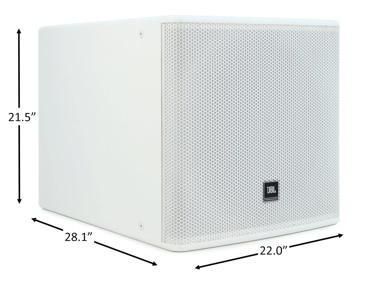 White 18-Inch High Power Subwoofer System A88571