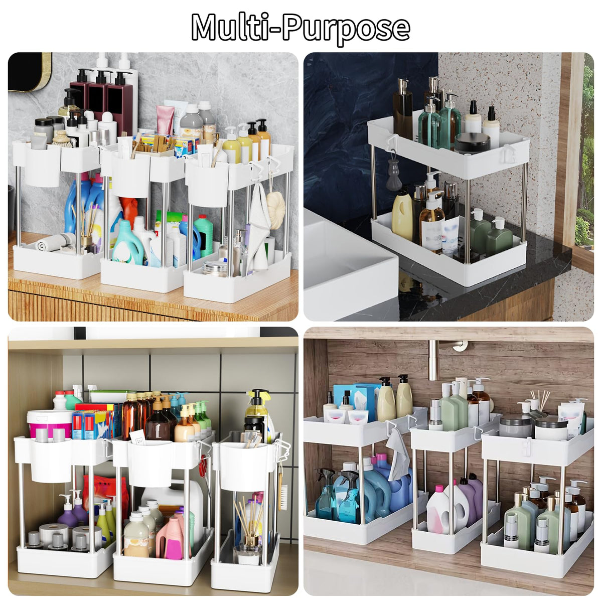 3 Pack Under Sink Organizer S33096