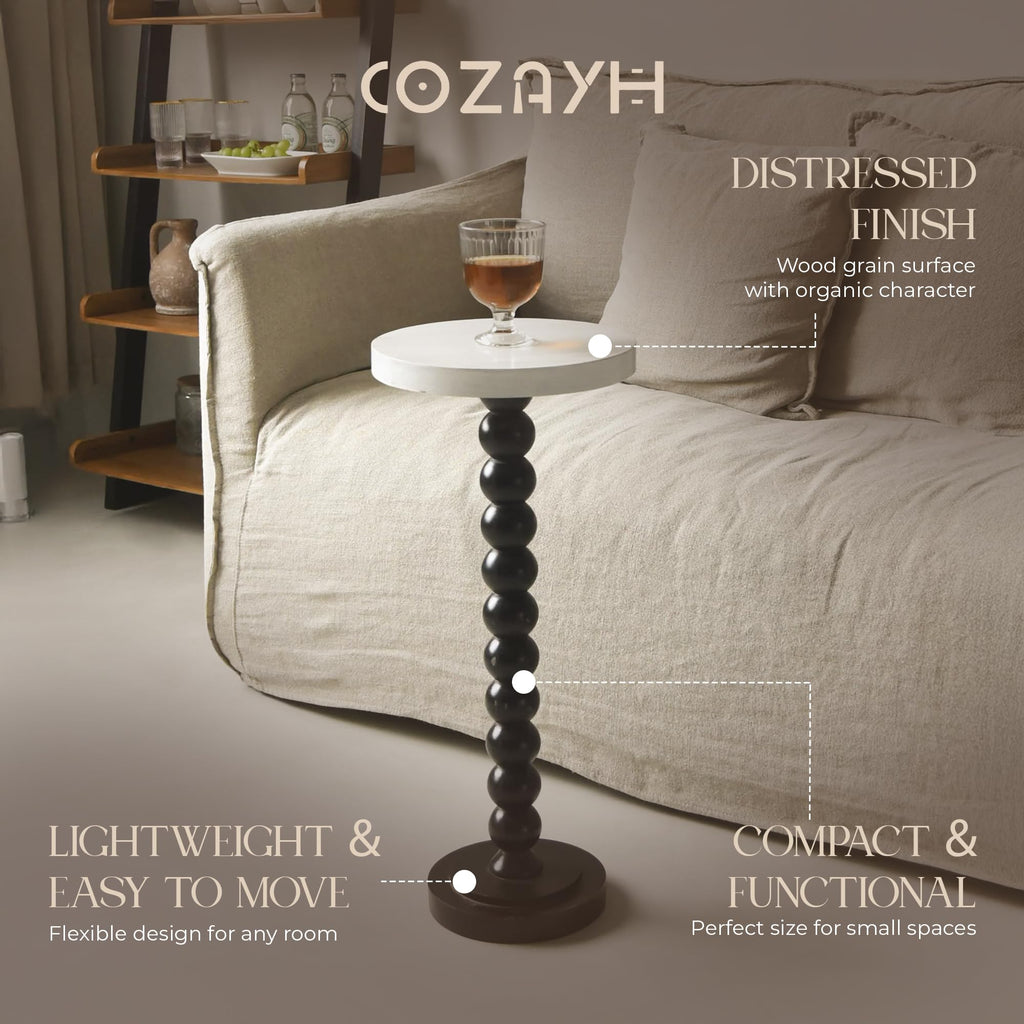 Small Pedestal End Table E7129