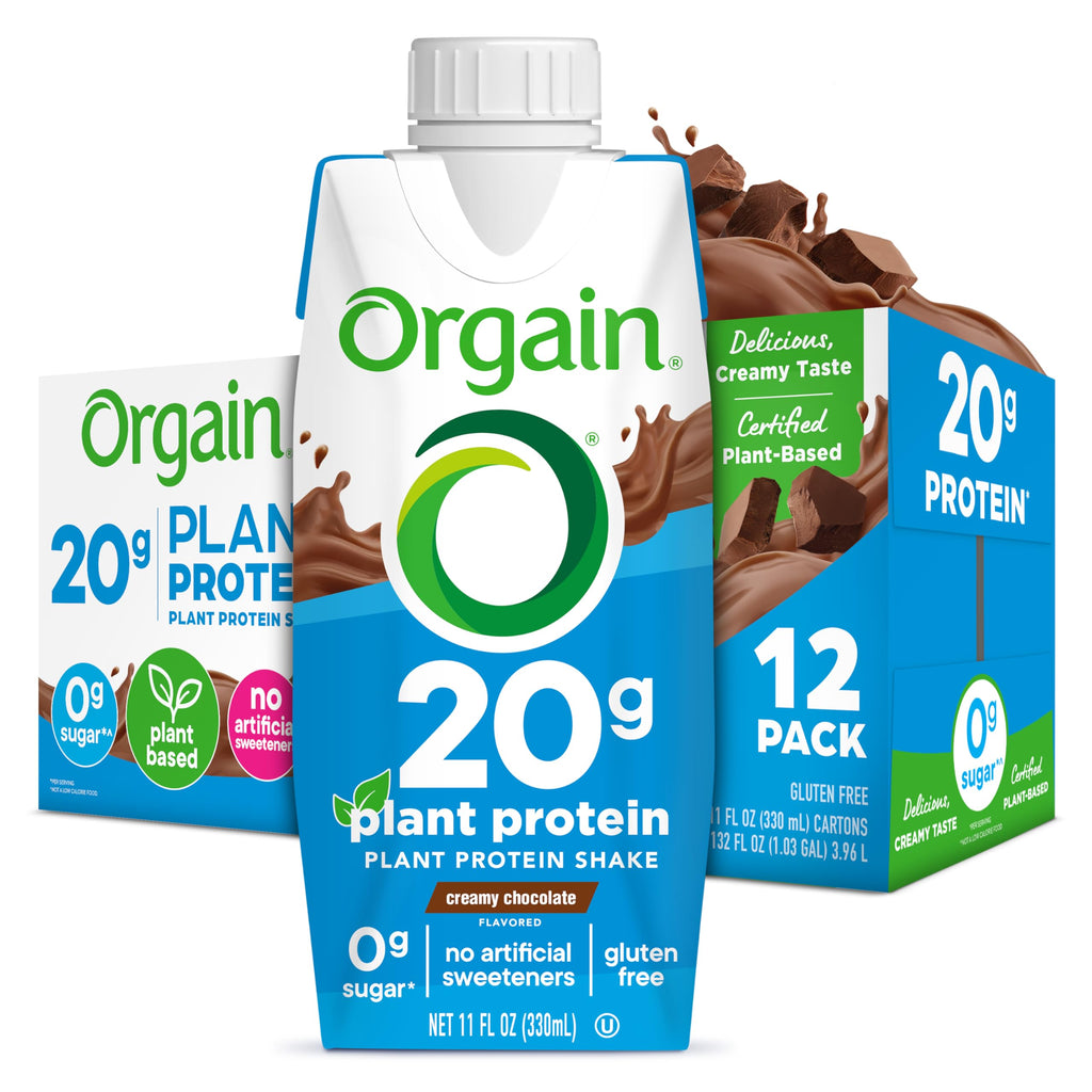 Chocolate 20g Vegan Protein Shake 11 oz 12pk I3993