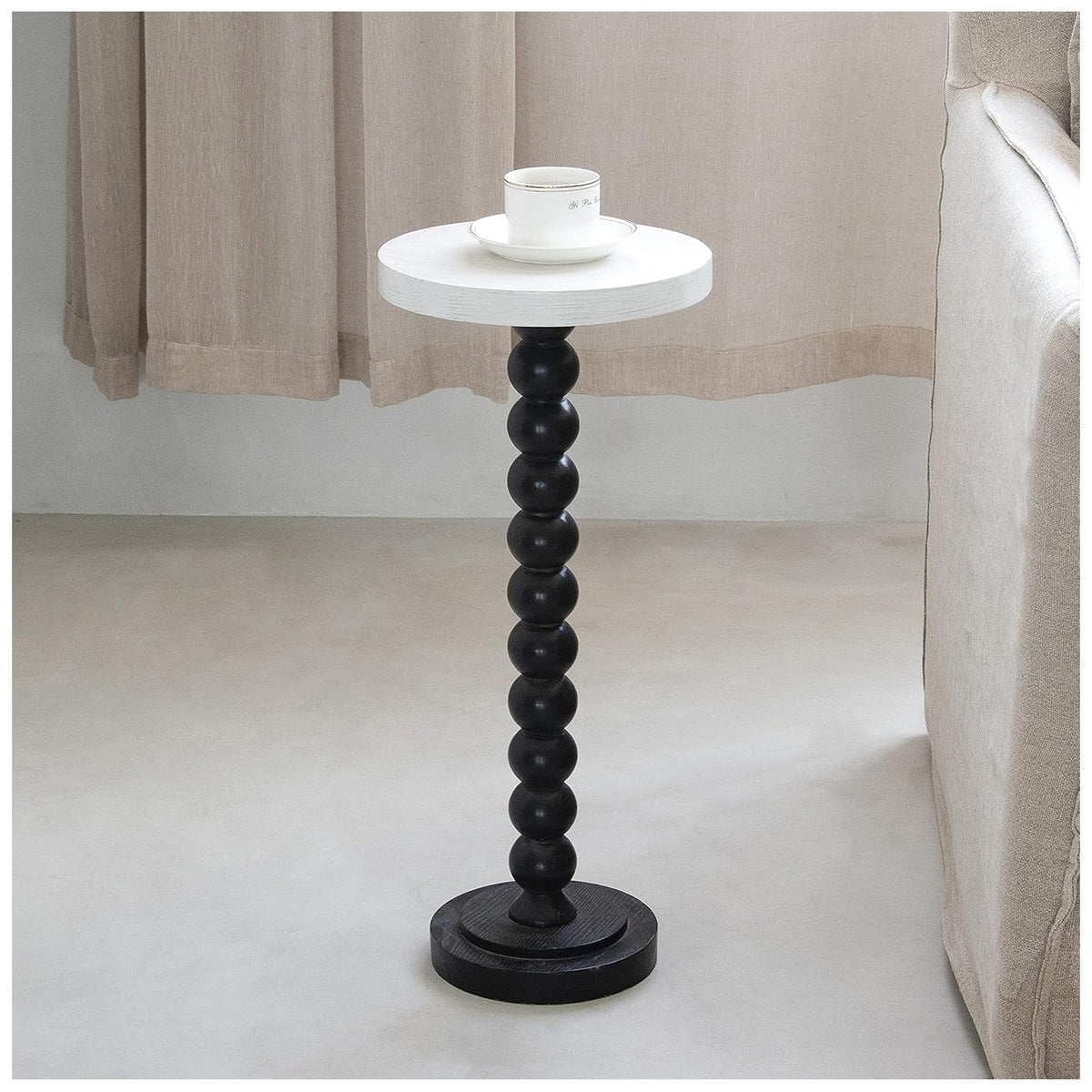 Small Pedestal End Table E7129