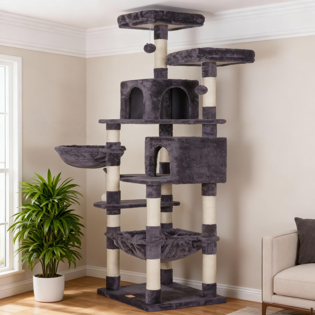 70 inches Tall Cat Tree C5745