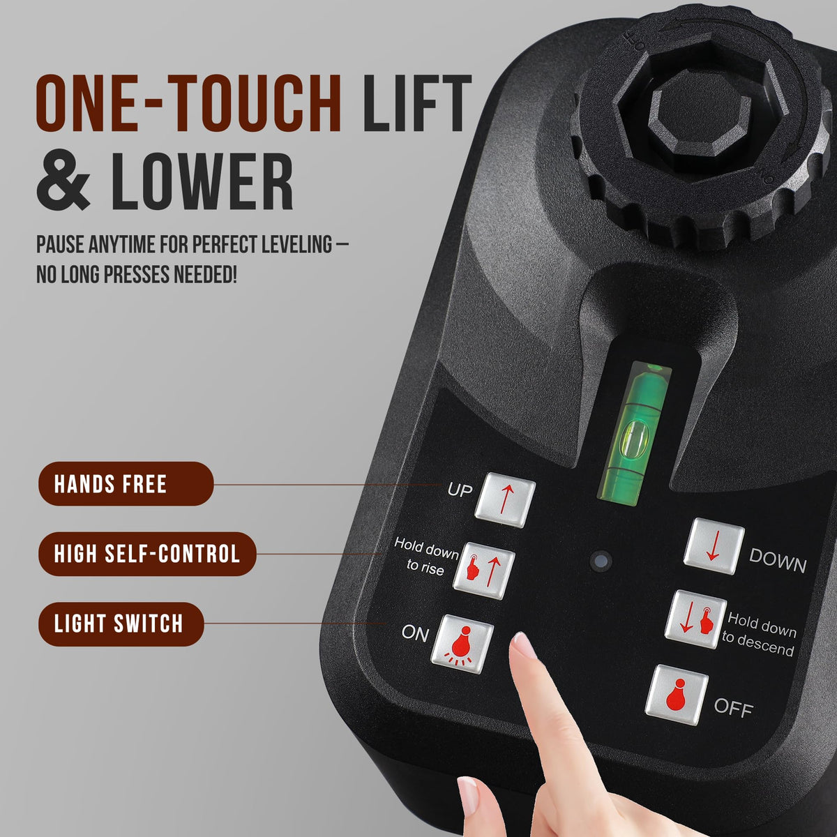 Electric Trailer Jack 7600 LBS with Remote Control Y3203