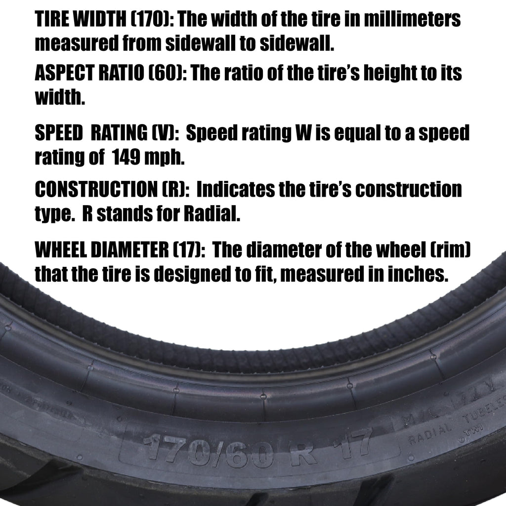 170/60R17 72V Motorcycle Tire Q4629