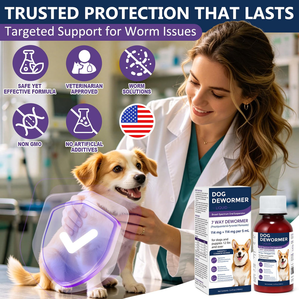 7 Way Dog Dewormer 3.4 fl oz U563871
