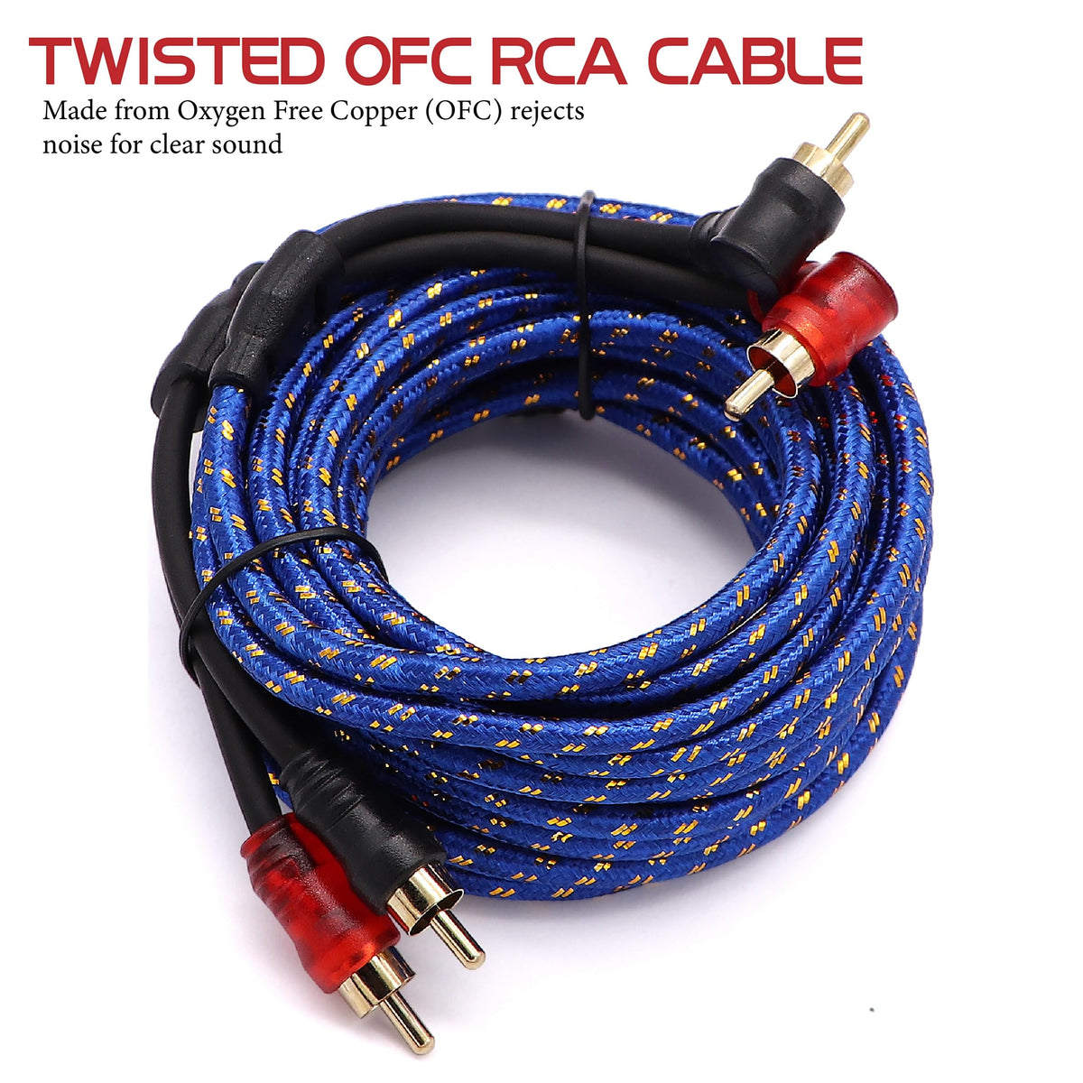 0 Gauge 3000W Amp Wiring Kit with 17FT CCA Power Cable Z270651