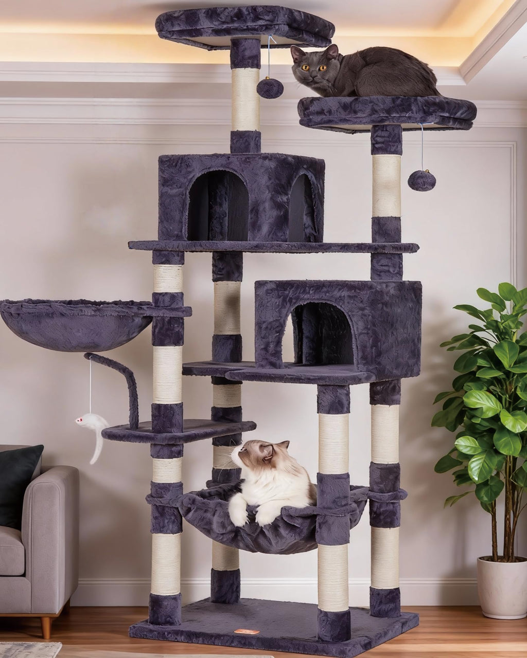 70 inches Tall Cat Tree C5745