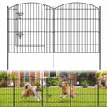 10 Panel No Dig Garden Fence with Gate D4809