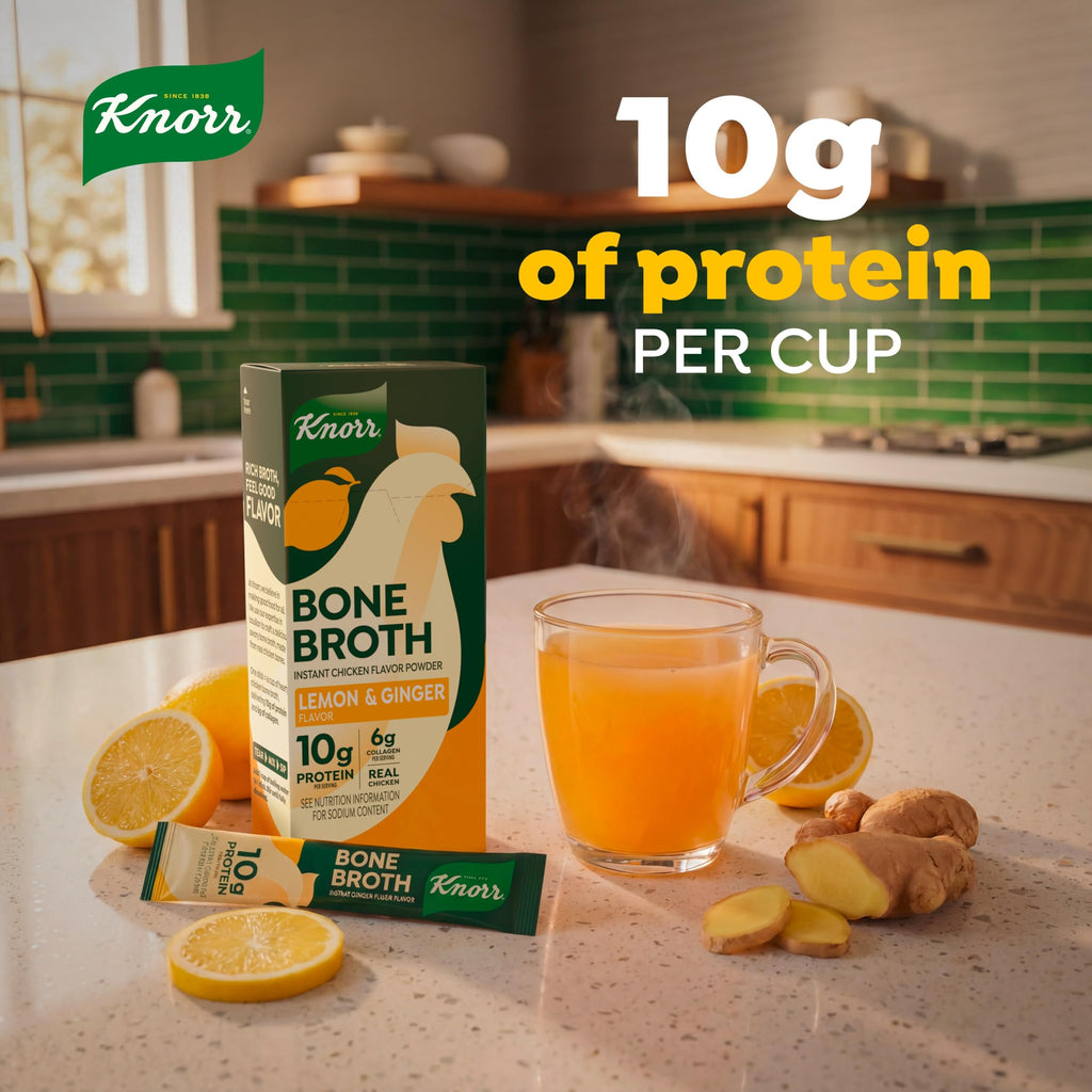 Lemon Ginger Chicken Bone Broth 6 Count X43769