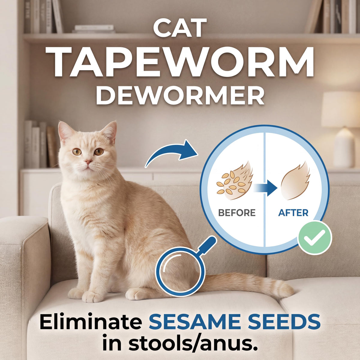 Cat Tapeworm Dewormer Liquid 100 mL L819476