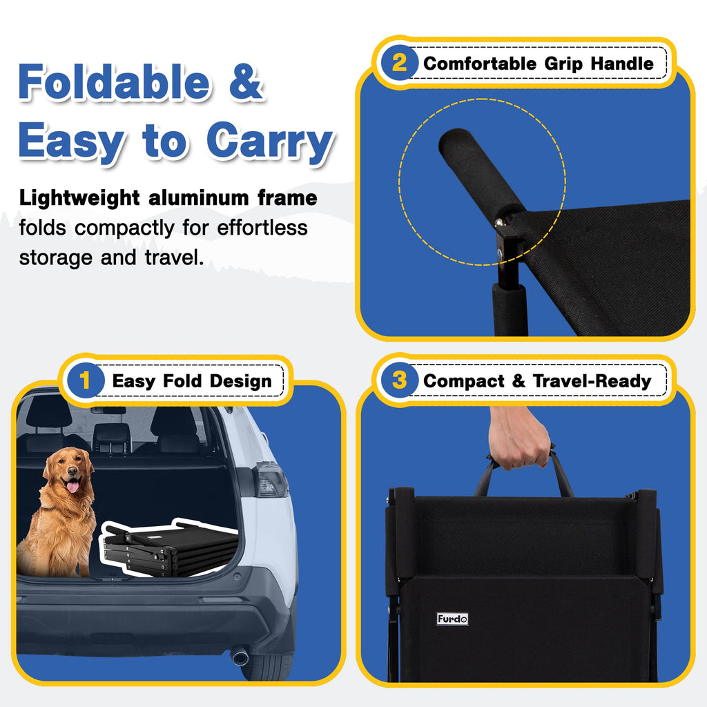 Foldable Non-Slip Dog Stairs Q8873