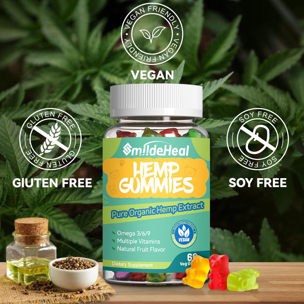 Hemp Gummies 1,500,000 MCG Y9440