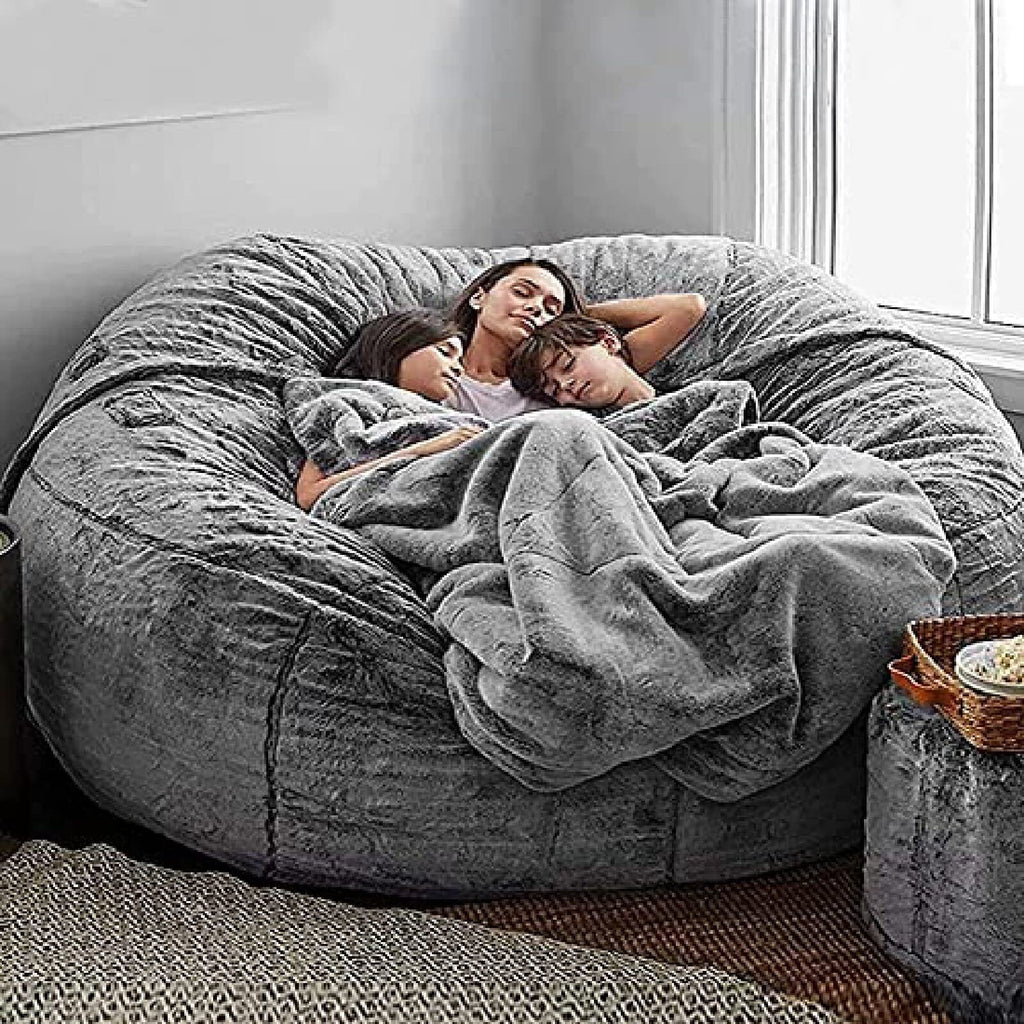 Yellow 6FT Bean Bag Chair Cover K651