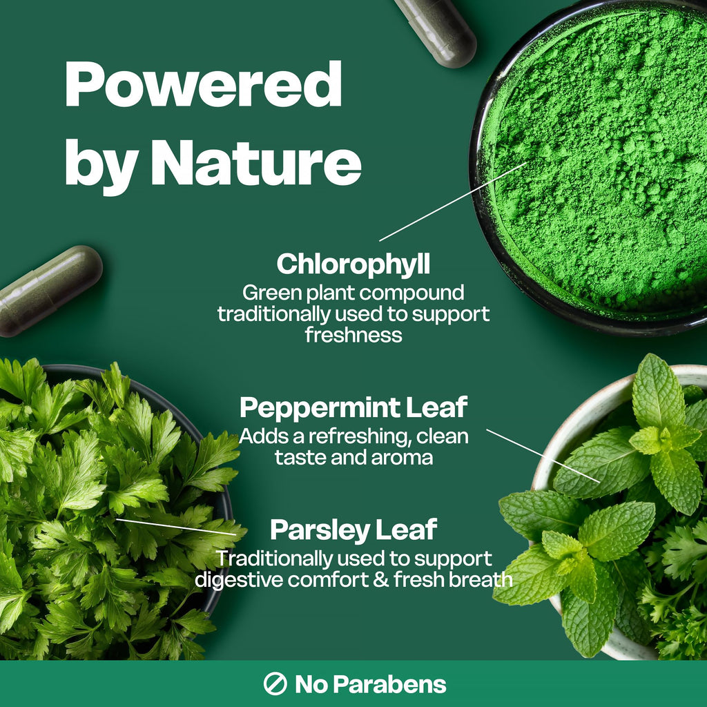 Chlorophyll Capsules 30 Capsules 200 mg S6779