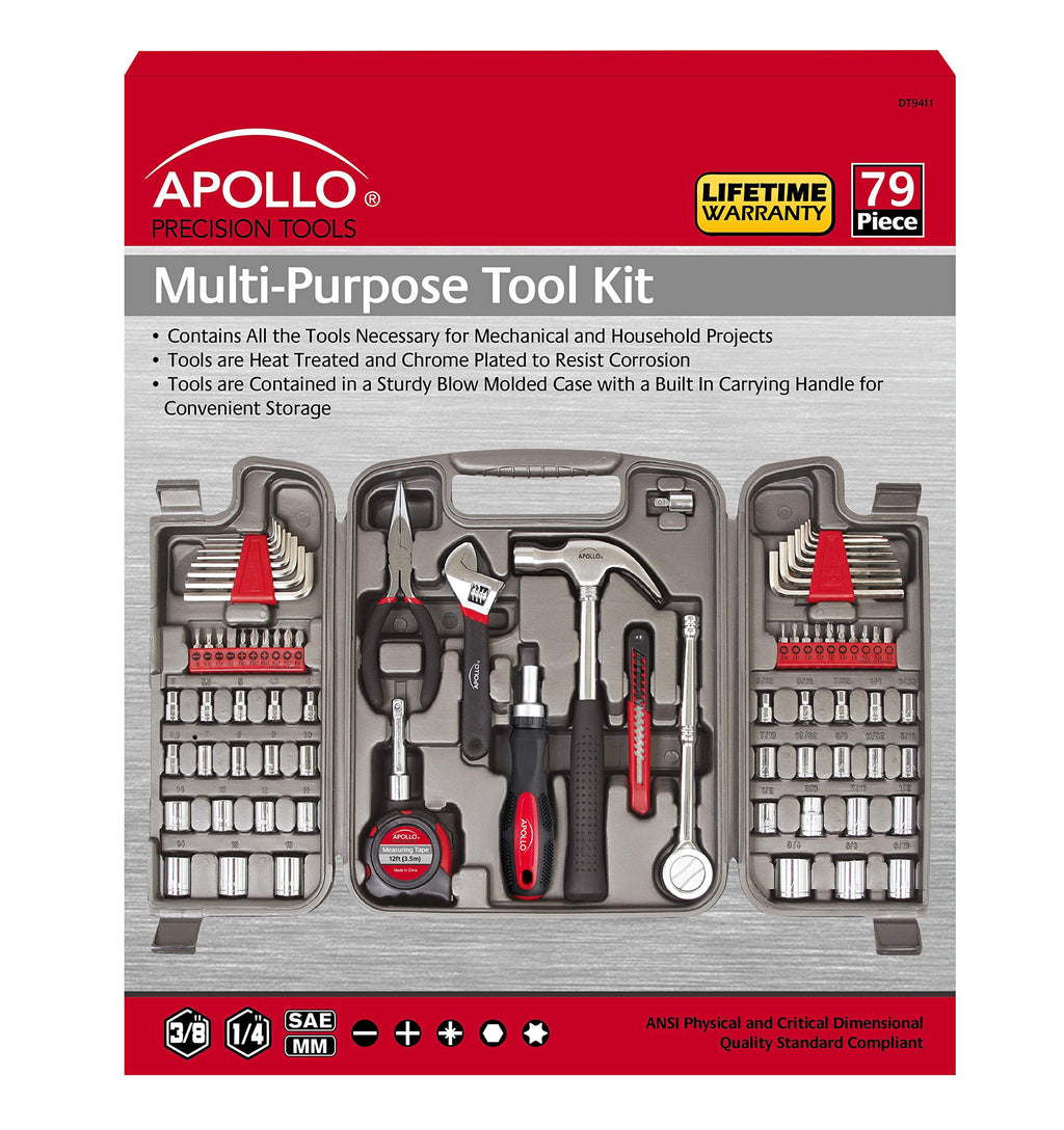 79 Piece SAE and Metric Tool Set A398772