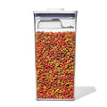 6.0 Qt Airtight BPA Free Clear Pet Food Storage Container with Half Scoop X46519