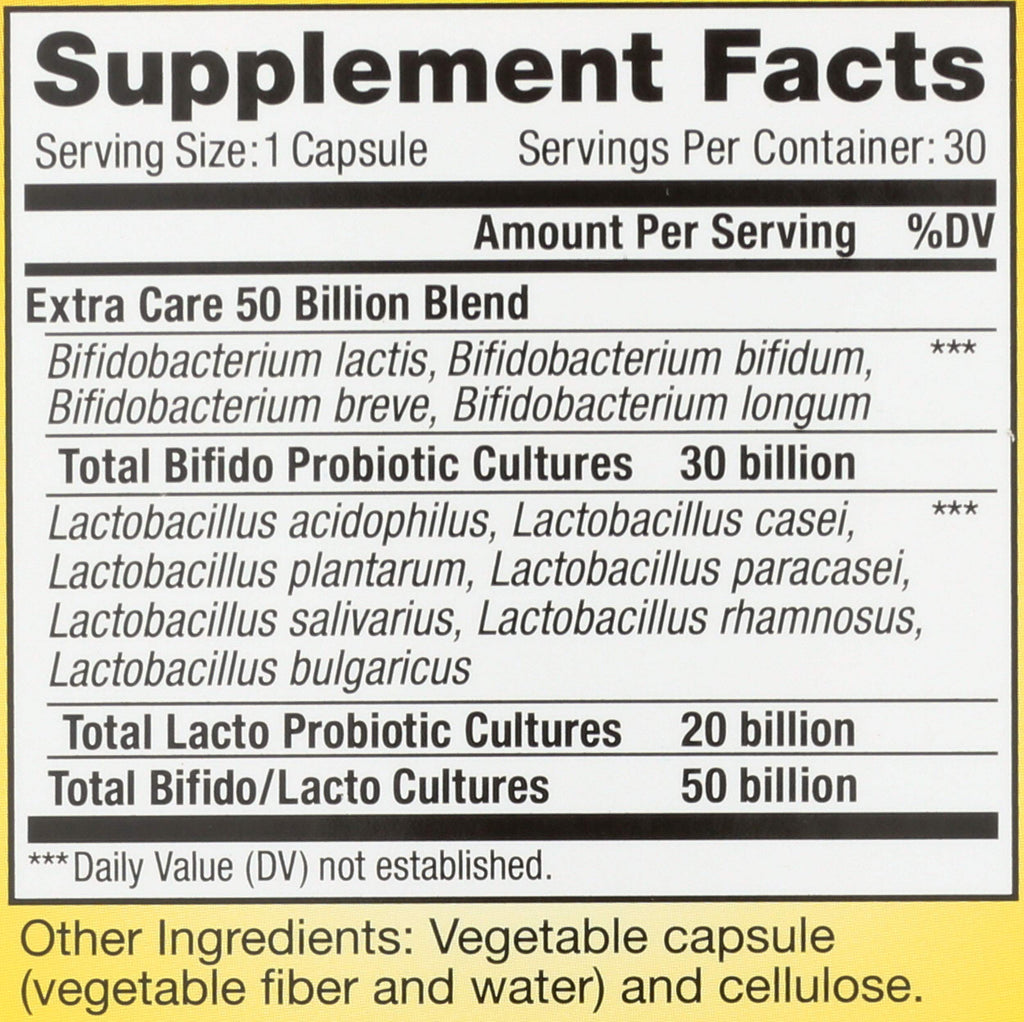 50 Billion CFU Digestive Probiotic I85261